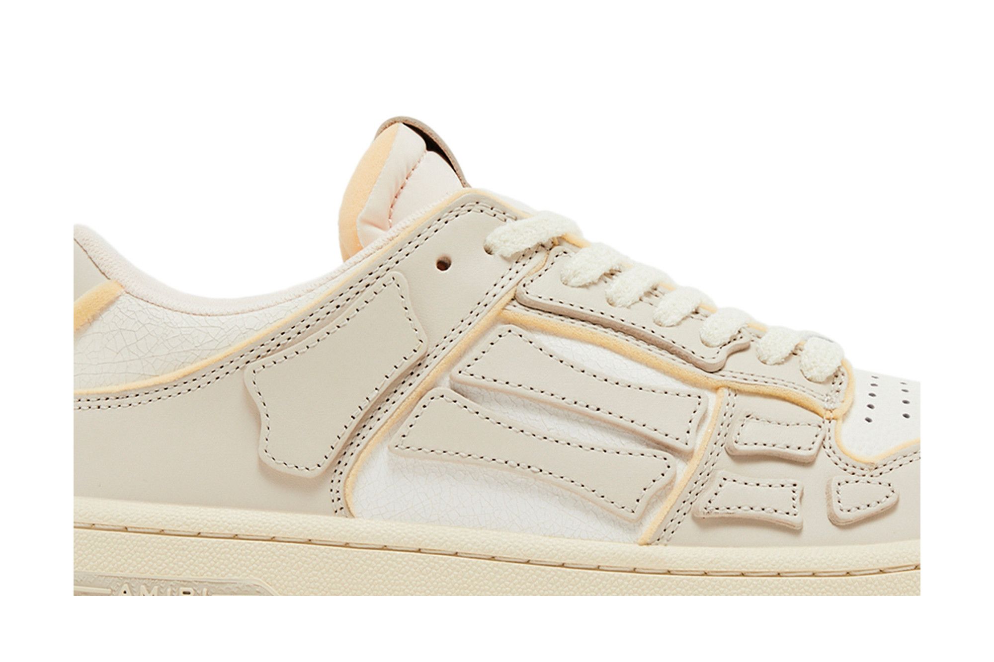 【AMIRI】男性 COLLEGIATE TOP LOW スニーカー AMFOSR1030-216 Buy Amiri Skel Top Low 'Collegiate - Birch White