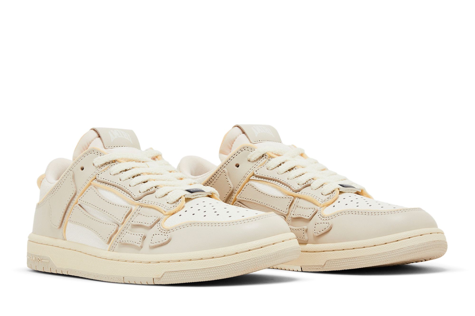 Buy Amiri Skel Top Low 'Collegiate - Birch White