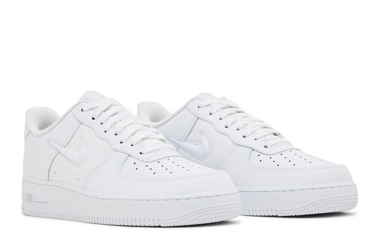 Nike Air Force 1 Jewel White Dark Smoke Grey