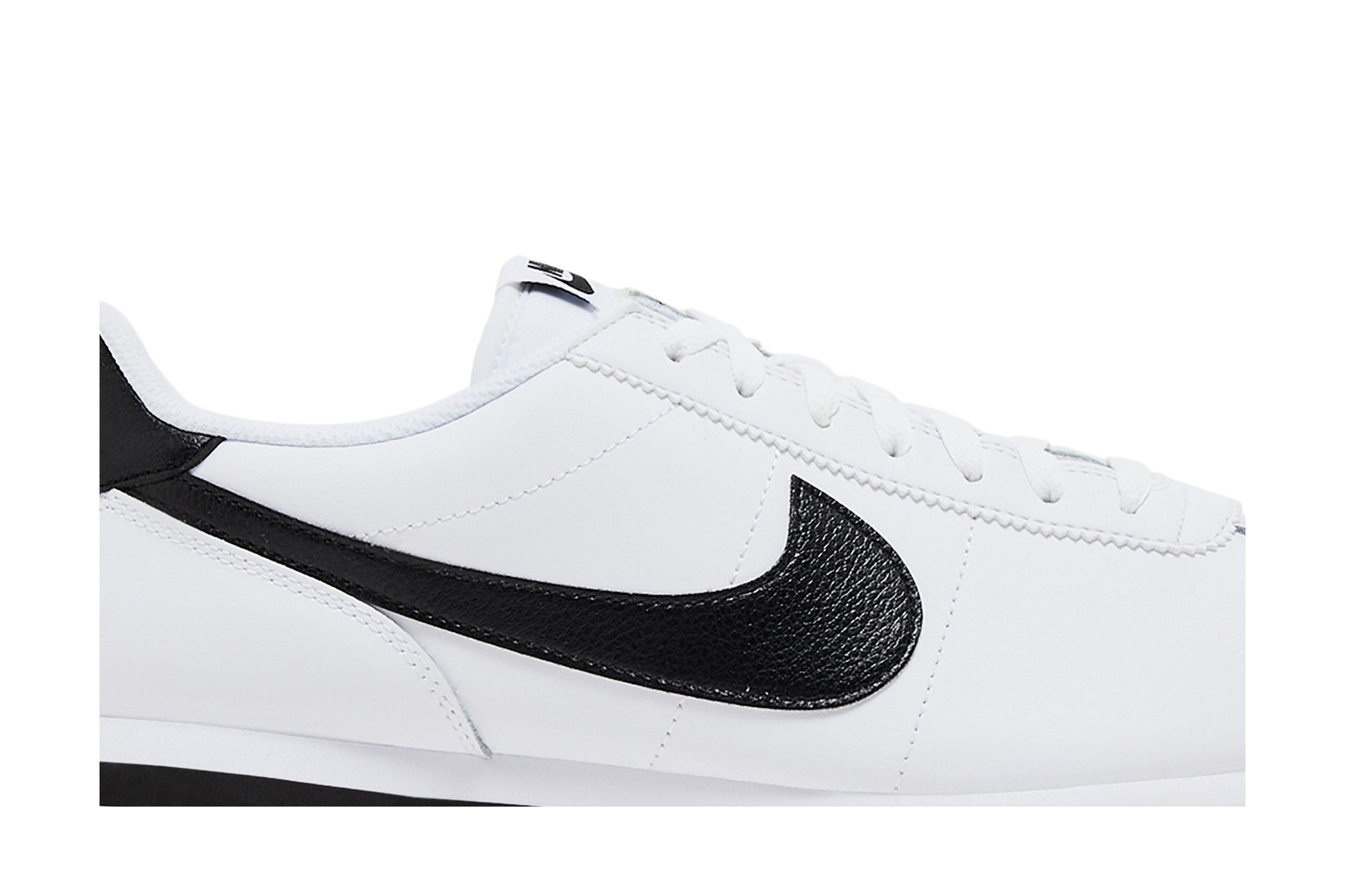 Buy Wmns Cortez Leather 'White Black' - DN1791 107 | GOAT