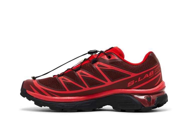 Size 10 - Salomon XT-6 Rum Raisin High Risk Red Brick Hiking Shoes Outdoors New SALOMON XT-6  main image 4