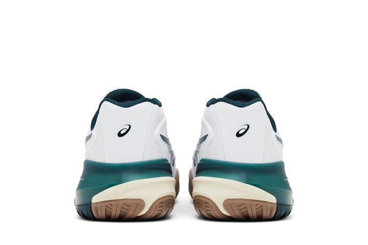 Asics Gel Resolution X White Saxon Green