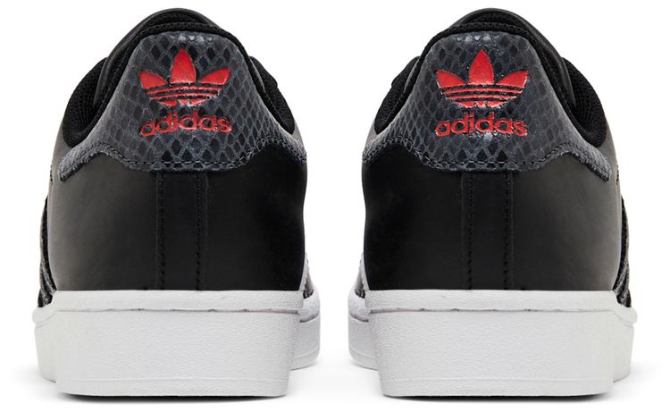 Adidas Wmns Superstar Black White Snakeskin