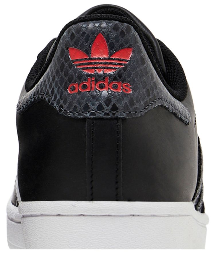 Adidas Wmns Superstar Black White Snakeskin