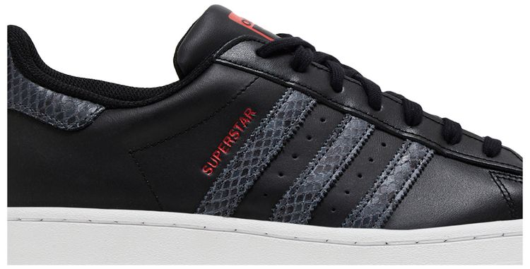 Adidas Wmns Superstar Black White Snakeskin