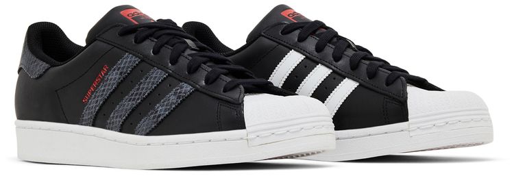 Adidas Wmns Superstar Black White Snakeskin