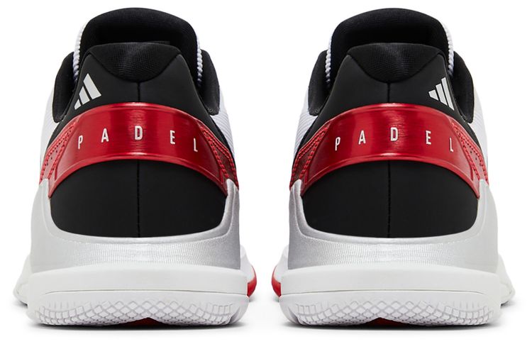 Adidas Crazy Quick Padel White Black Lucid Red