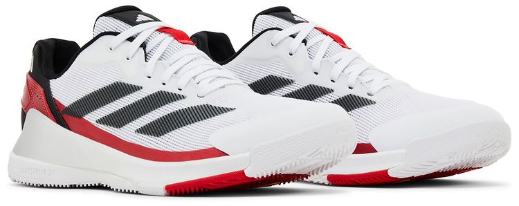 Adidas Crazy Quick Padel White Black Lucid Red