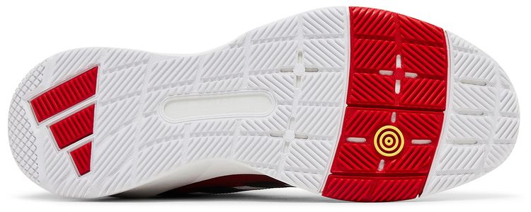 Adidas Crazy Quick Padel White Black Lucid Red