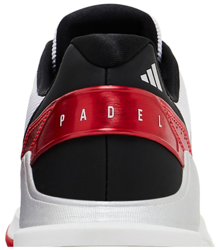 Adidas Crazy Quick Padel White Black Lucid Red