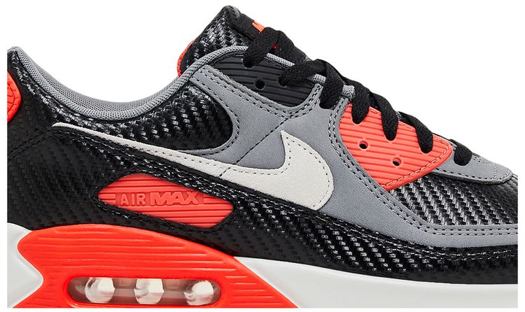 Nike Mens Air Max 90 Premium Carbon Fiber Infrared