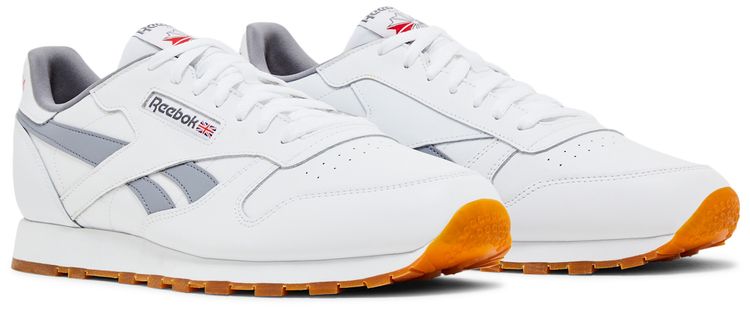 Reebok Classic Leather White Cold Grey Gum