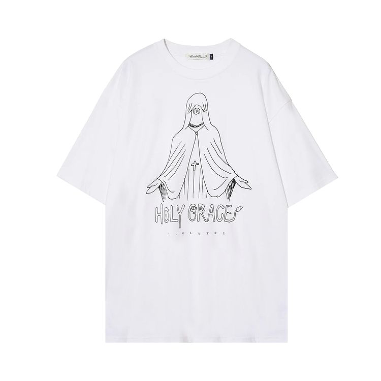 Undercover Holy Graces Graphic T Shirt White