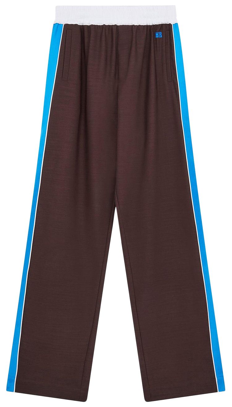 Wales Bonner Courage Trousers BrownBlue