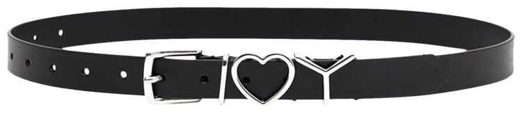 YProject Heart Belt Black