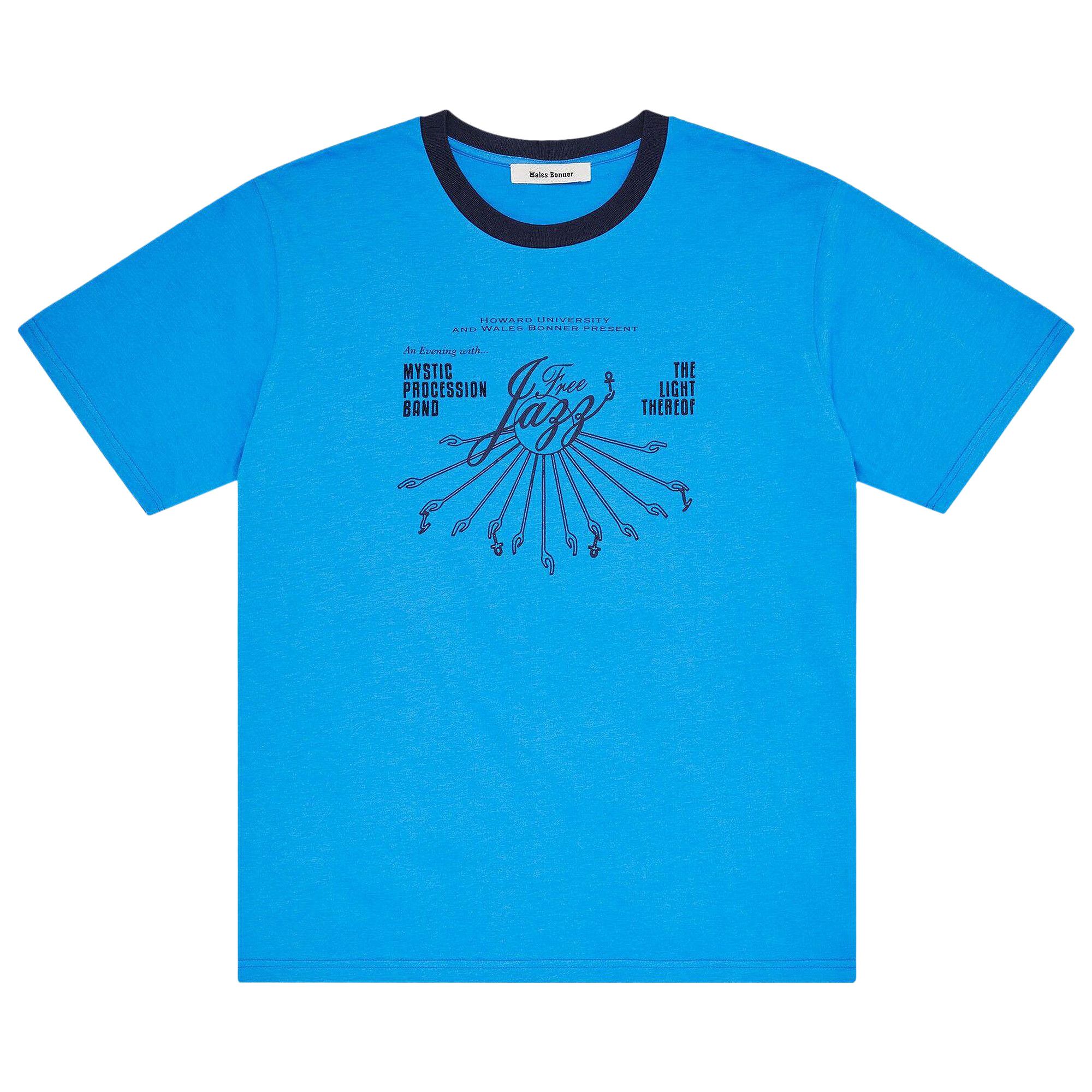 Buy Wales Bonner Saturn T-Shirt 'Blue' - UA24JE29 JE05 500 | GOAT