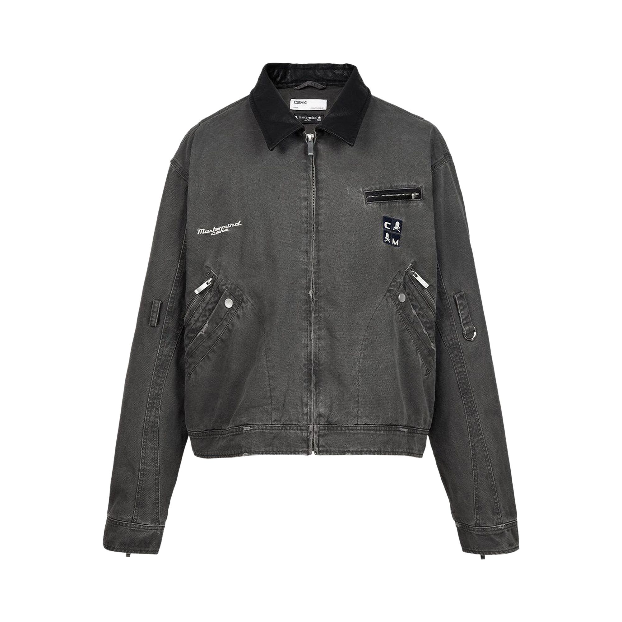 Buy Mastermind Japan x C2H4 Mechanist Work Jacket 'Volcanic Grey