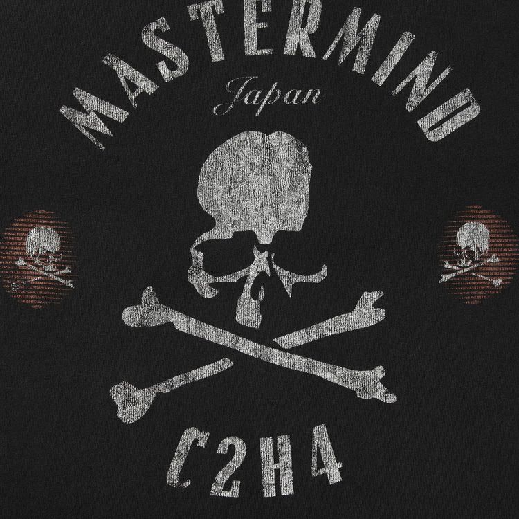 Mastermind Japan x C2H4 Logo T Shirt Graphite Black