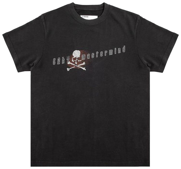 Mastermind Japan x C2H4 Logo T Shirt Graphite Black
