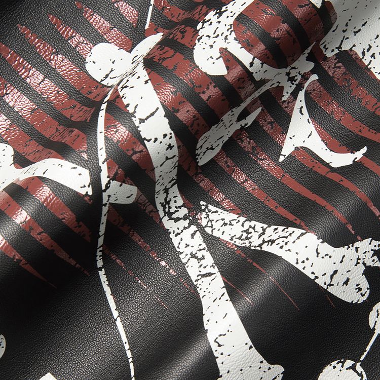 Mastermind Japan x C2H4 Washed Leather Jacket Faded Black