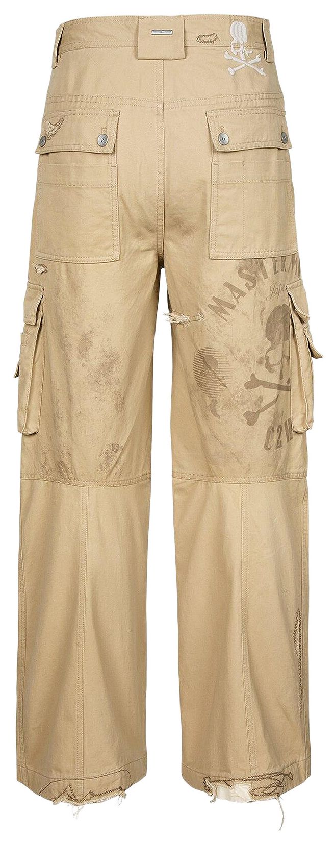 Mastermind Japan x C2H4 Construction Work Pants Muddy Khaki