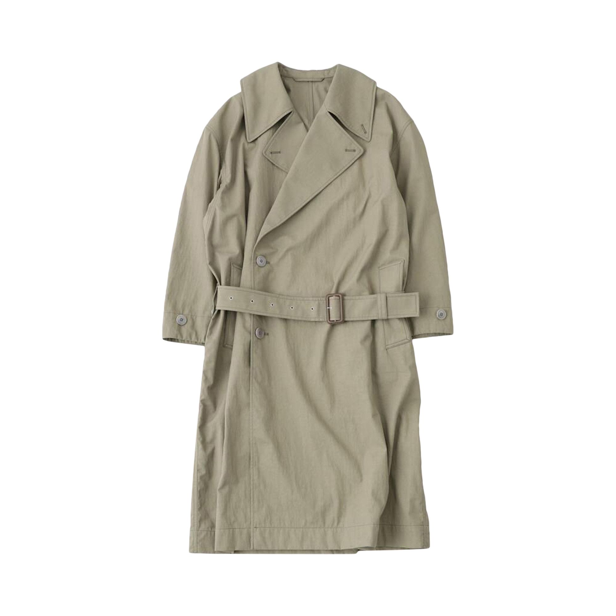 Buy Lemaire Tibetan Trench 'Light Olive' - CO1059 LF1228