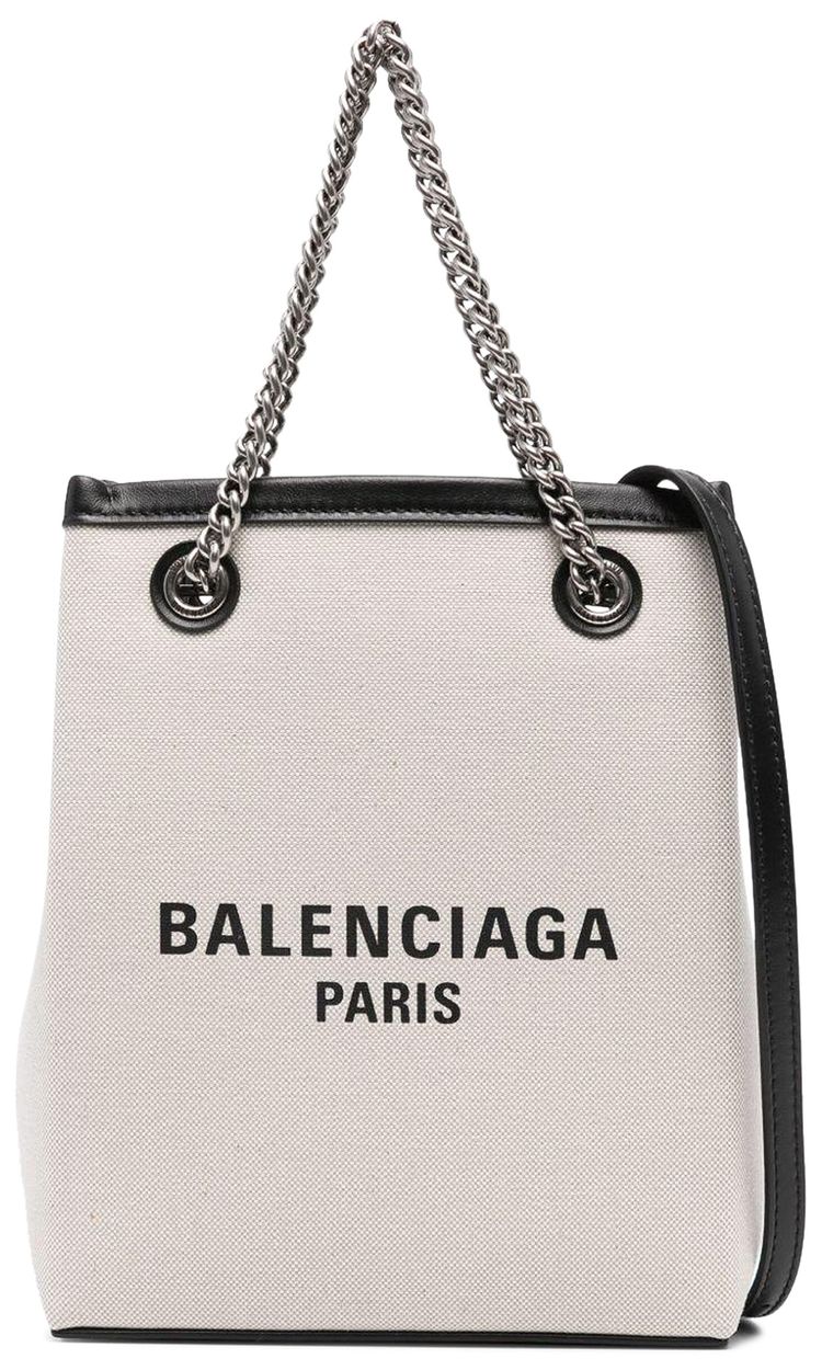 Balenciaga Duty Free Phone Holder Crossbody Bag Natural