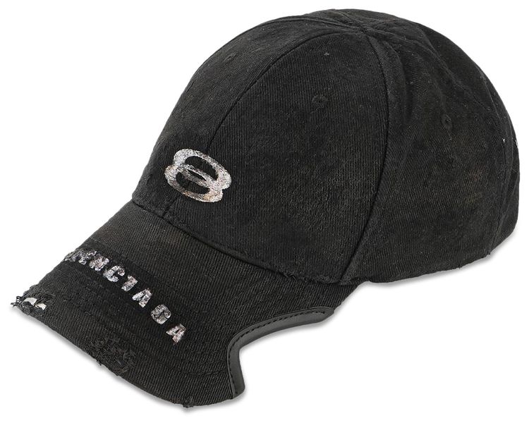 Balenciaga Unity Sports Icon Ball Cap Faded BlackWhite
