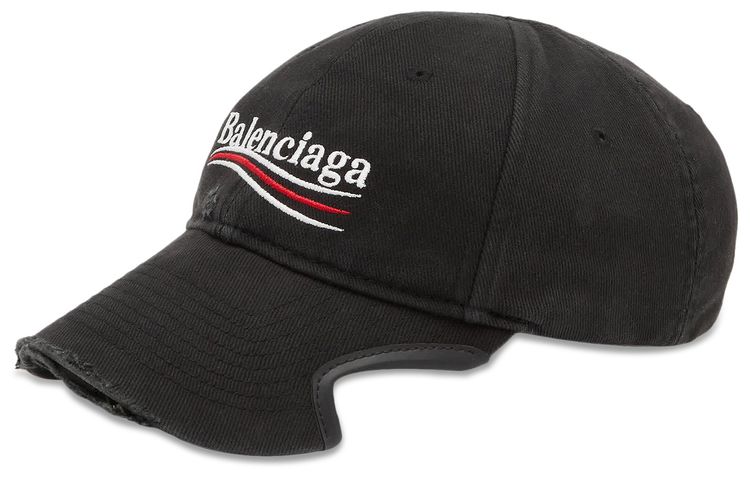 Balenciaga Political Campaign Cap BlackWhite
