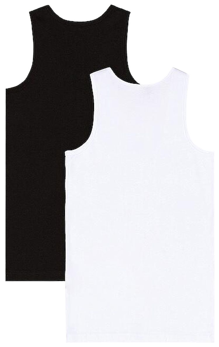Pleasures Standard Tank Top 2 Pack BlackWhite