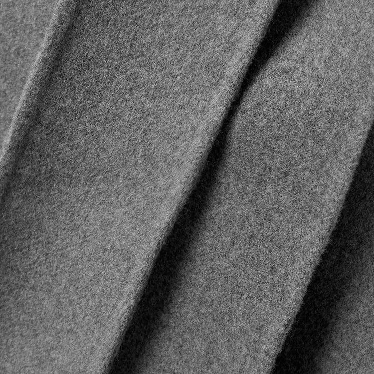 Khaite Annly Coat Grey Melange