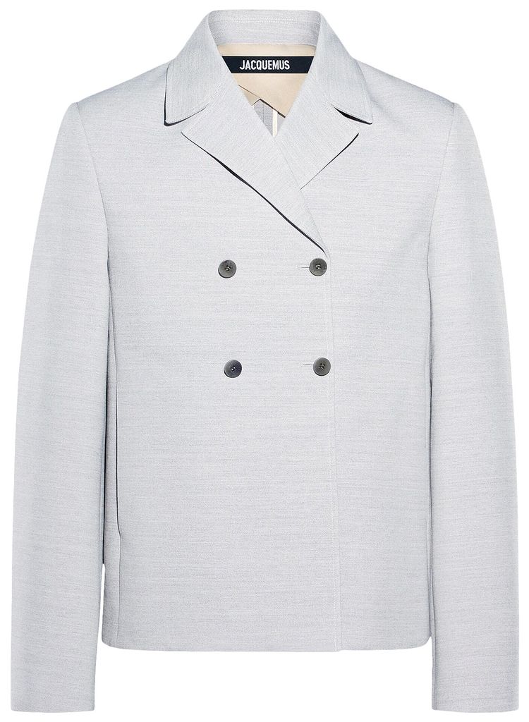 Jacquemus DB Jacket Light Grey