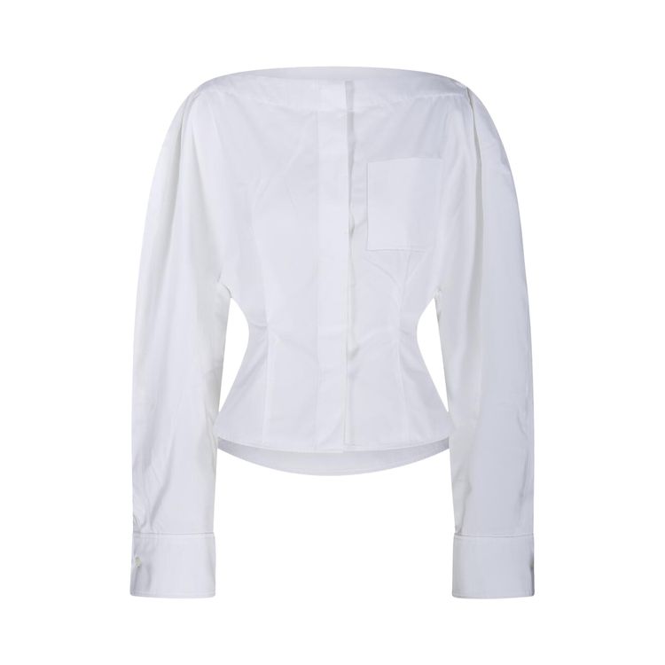 Jacquemus La Chemise Barco White
