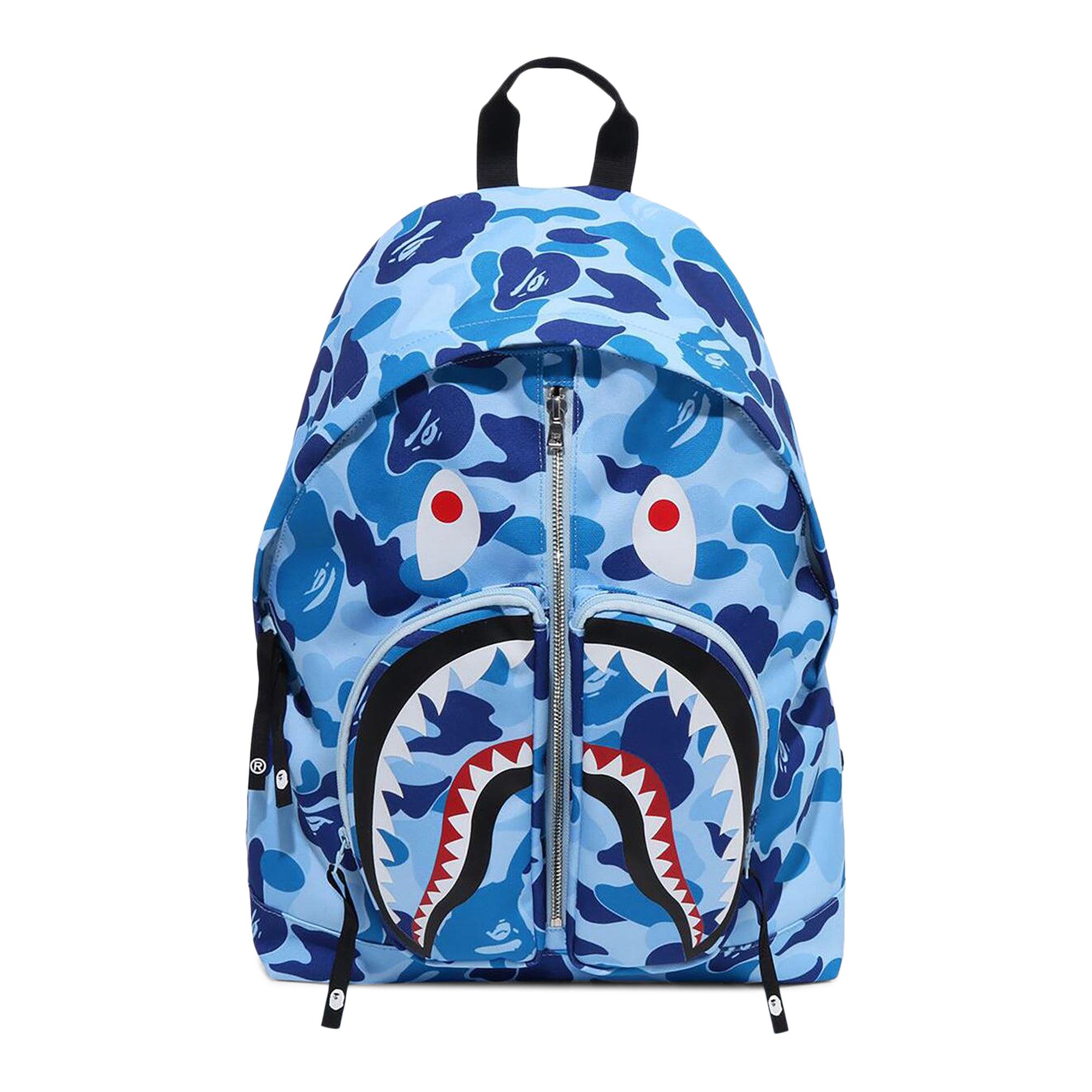 Buy BAPE ABC Camo Shark Daypack 'Blue' - 1L30 189 007 BLUE
