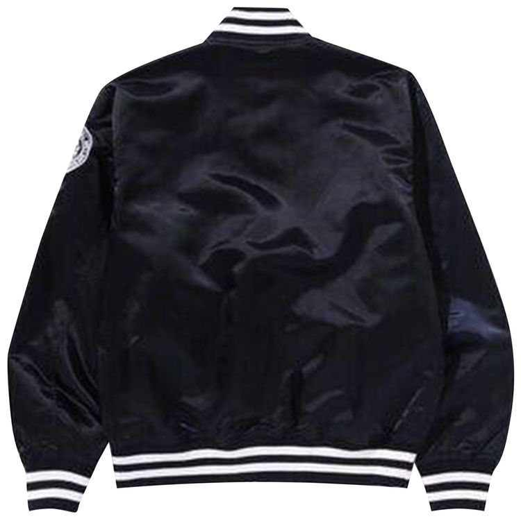 BAPE Baseball Varsity Jacket Navy