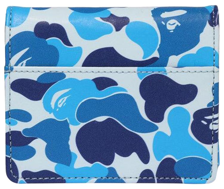 BAPE ABC Camo Coin Case Blue