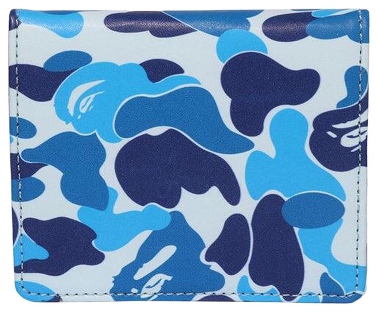 BAPE ABC Camo Coin Case Blue