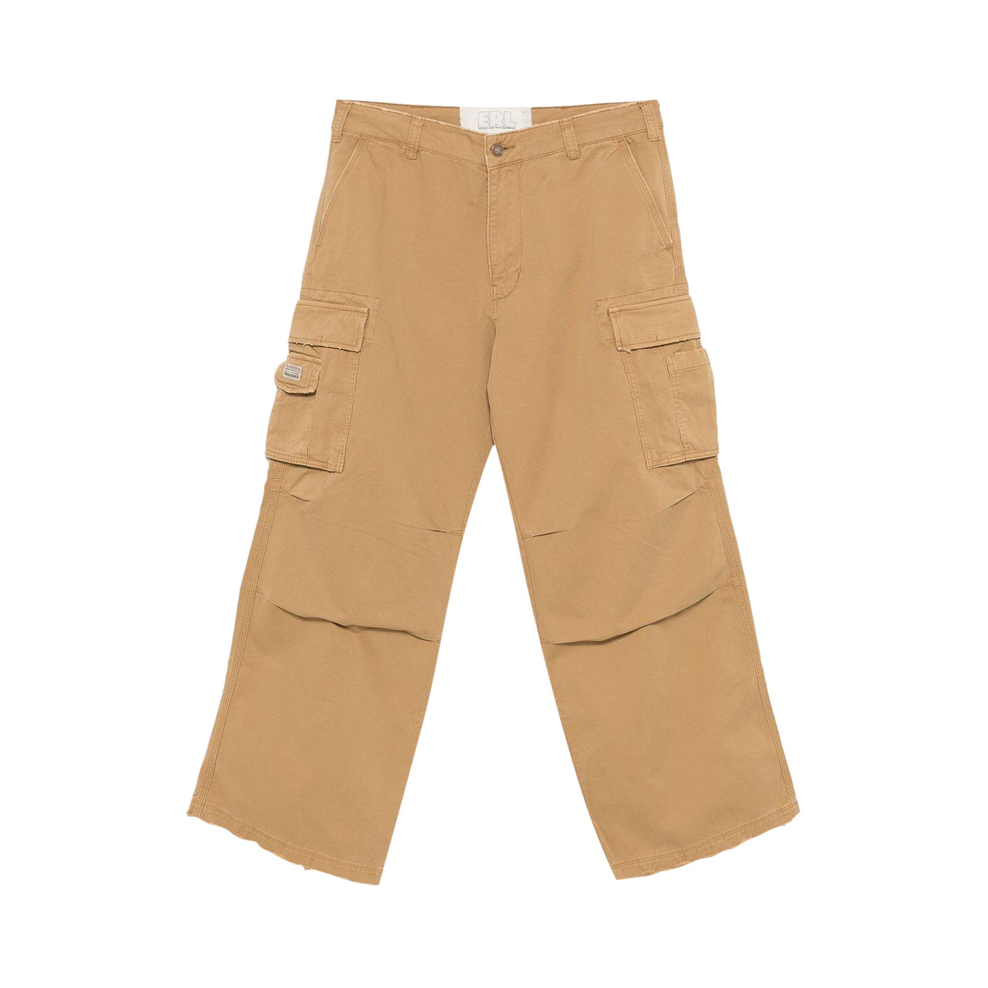 Buy ERL Zip-Off Cargo Pants 'Camel' - ERL10P001 CAME | GOAT