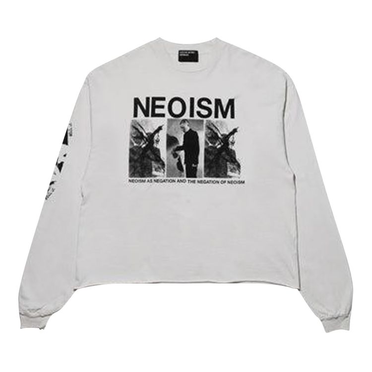 Enfants Riches Deprimes Neoism Long Sleeve T Shirt Faded Ivory