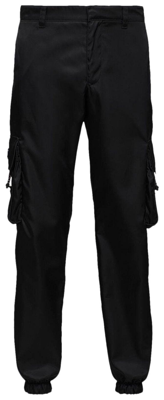 Prada Re Nylon Cargo Pants Black