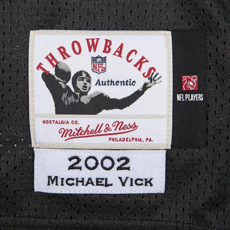 Mitchell  Ness NFL Authentic Atlanta Falcons 2002 Michael Vick Jersey Black