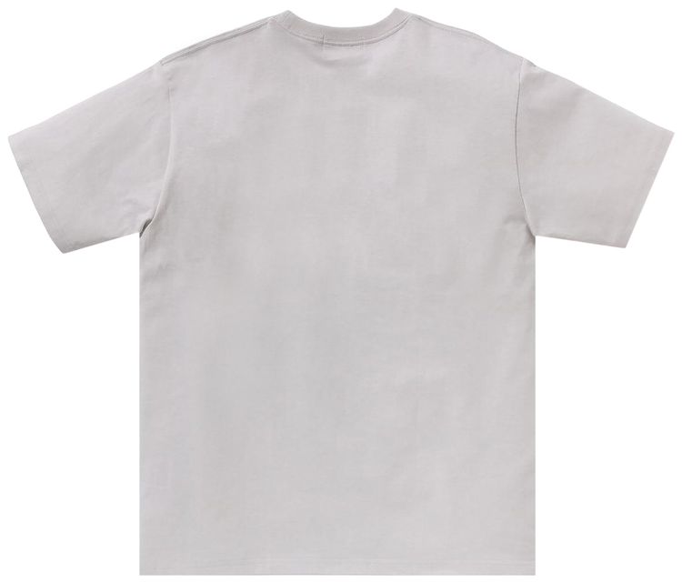 BAPE Japanese Ape Head Tee Grey
