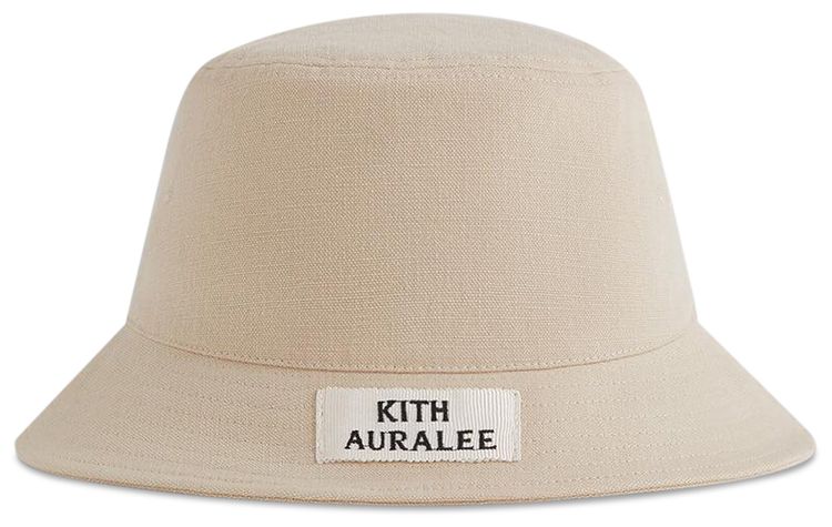 Kith 101 For Auralee Canvas Dawson Bucket Hat Canvas