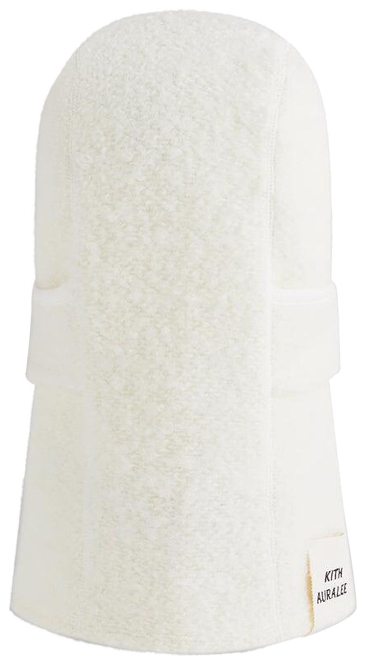 Kith 101 For Auralee Wool Milton Balaclava Sandrift