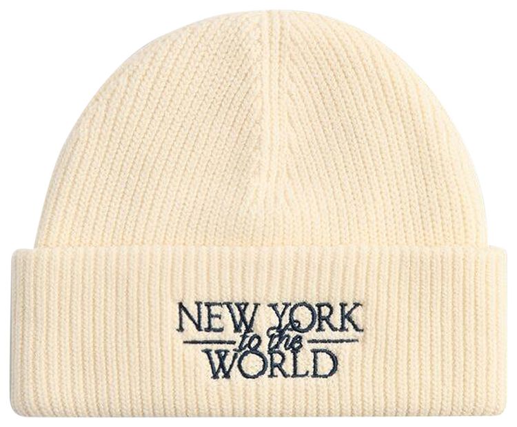 Kith NY to the World Mia Beanie Sandrift