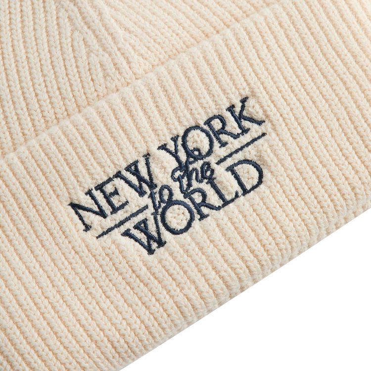 Kith NY to the World Mia Beanie Sandrift