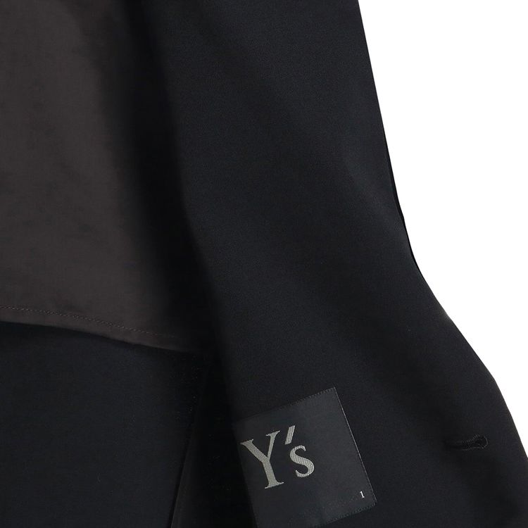 Ys Left Doubled Jacket Black