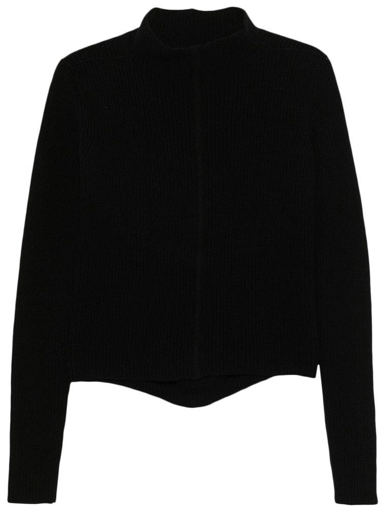 Rick Owens Porterville Runway Headon Cardigan Black