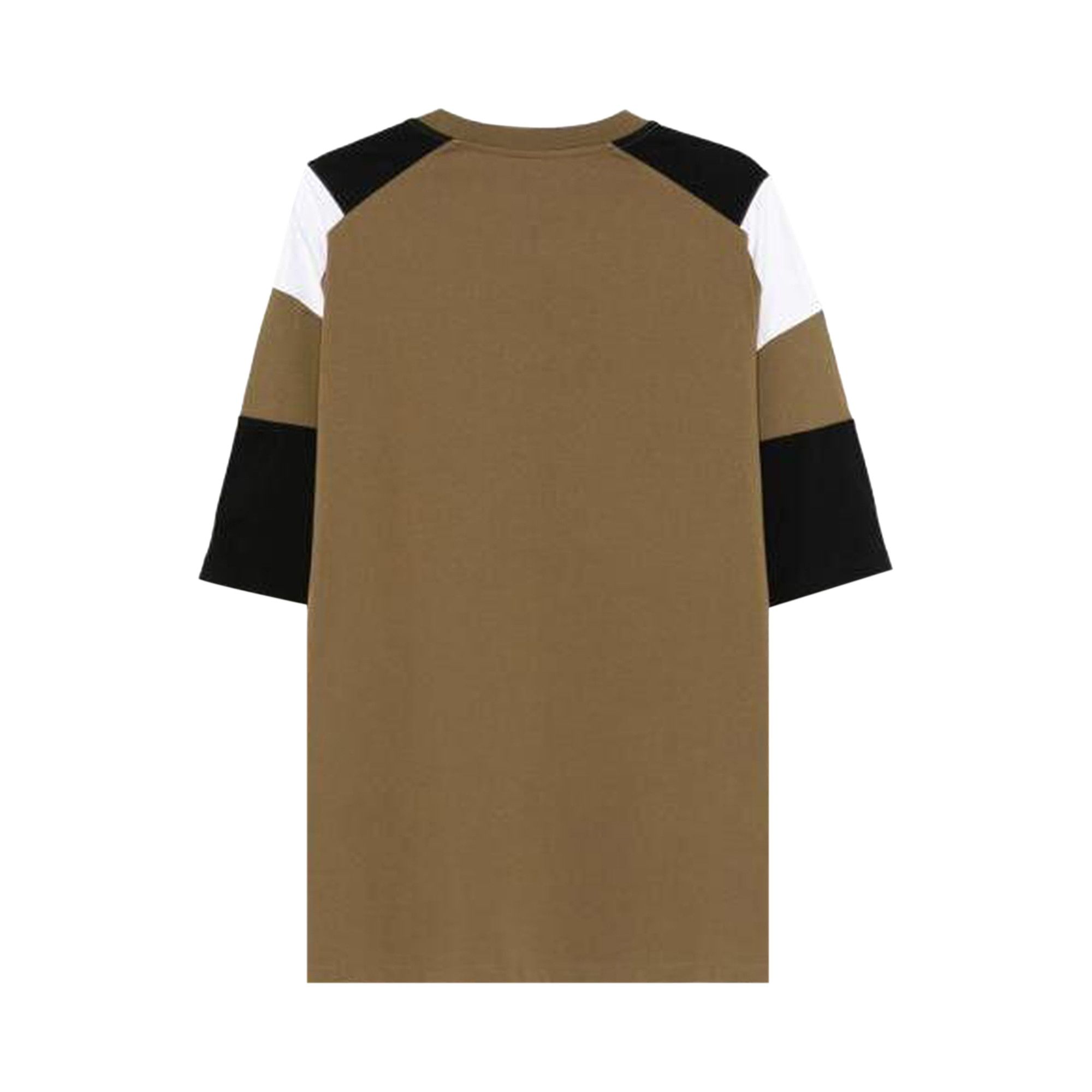 Tシャツ・カットソー MARTINE ROSE Men Tops 630JE01411D GREEN KHAKI MARTINE ROSE/マーティン ローズ/OVERSIZED PANELLED T-SHIRT