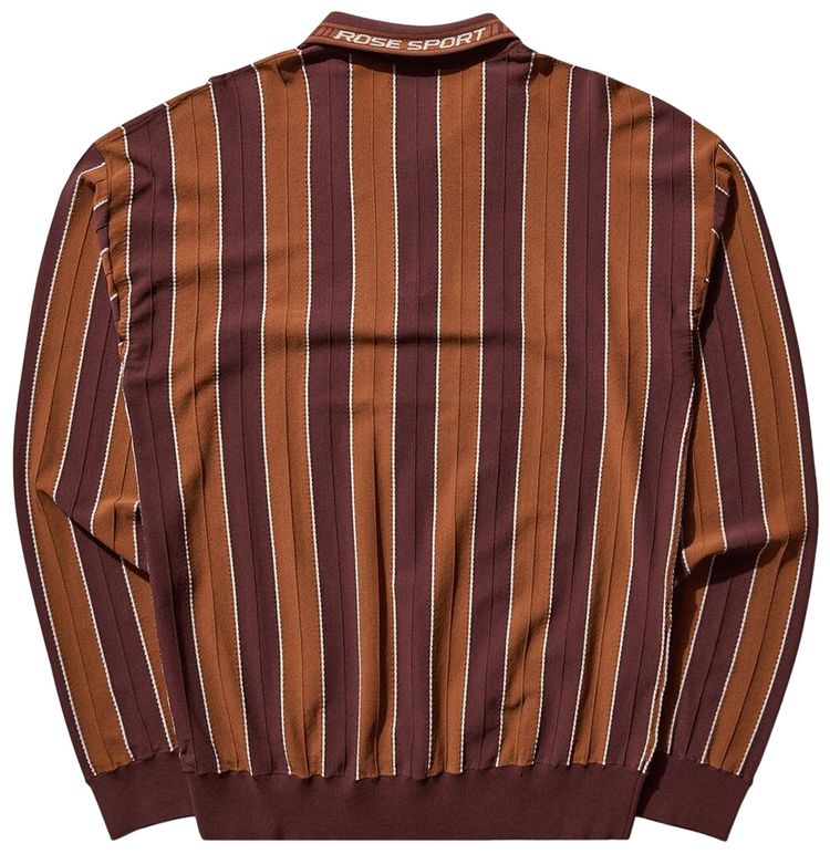 Martine Rose Logo Polo Brown